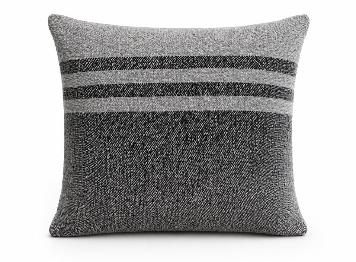 Woven Alpaca Fiber Throw Pillow (18" x 18")