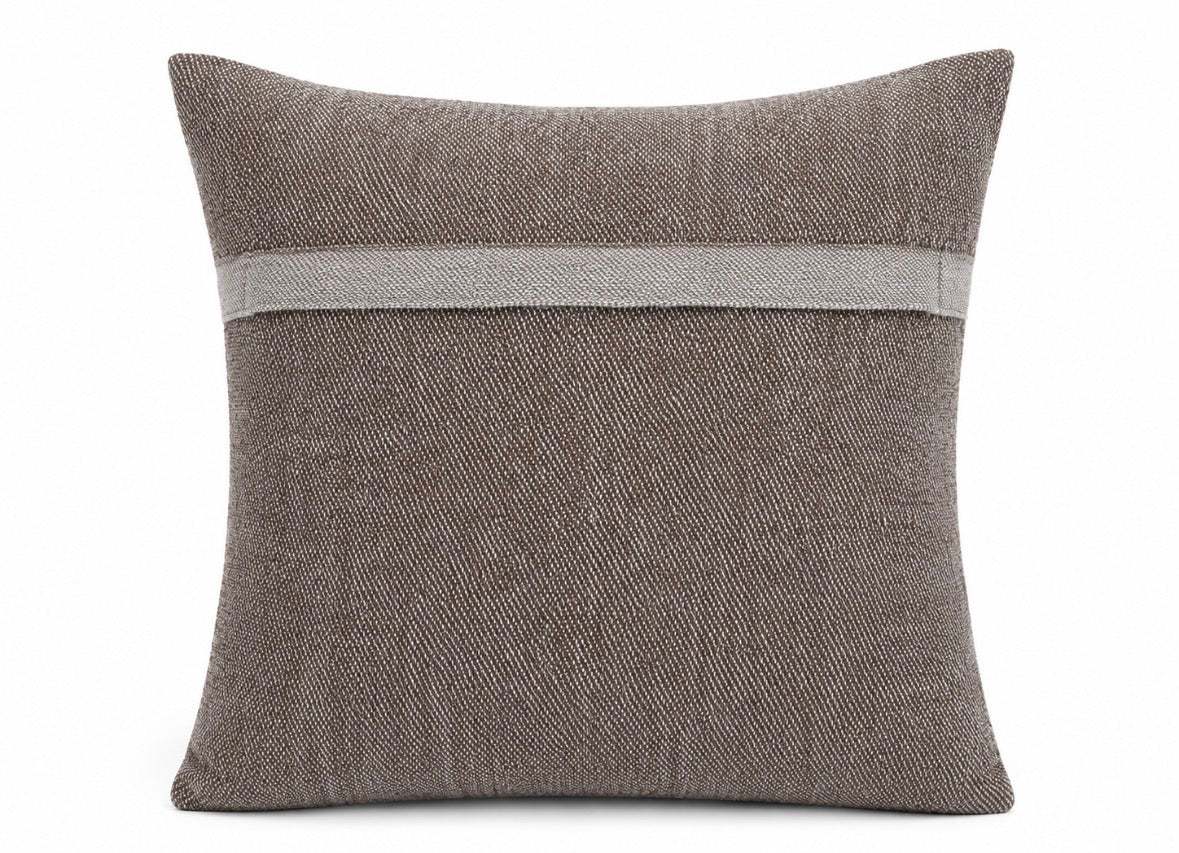 Woven Alpaca Fiber Pillow (18" x 18")