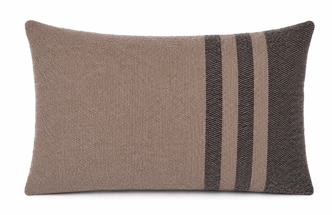Woven Alpaca Fiber Pillow (13" x 18")
