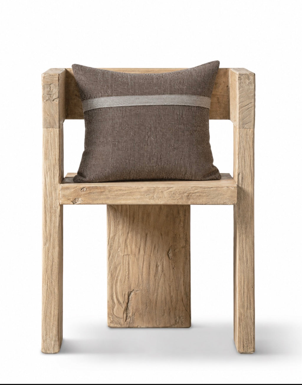 Woven Alpaca Fiber Pillow (18" x 18")
