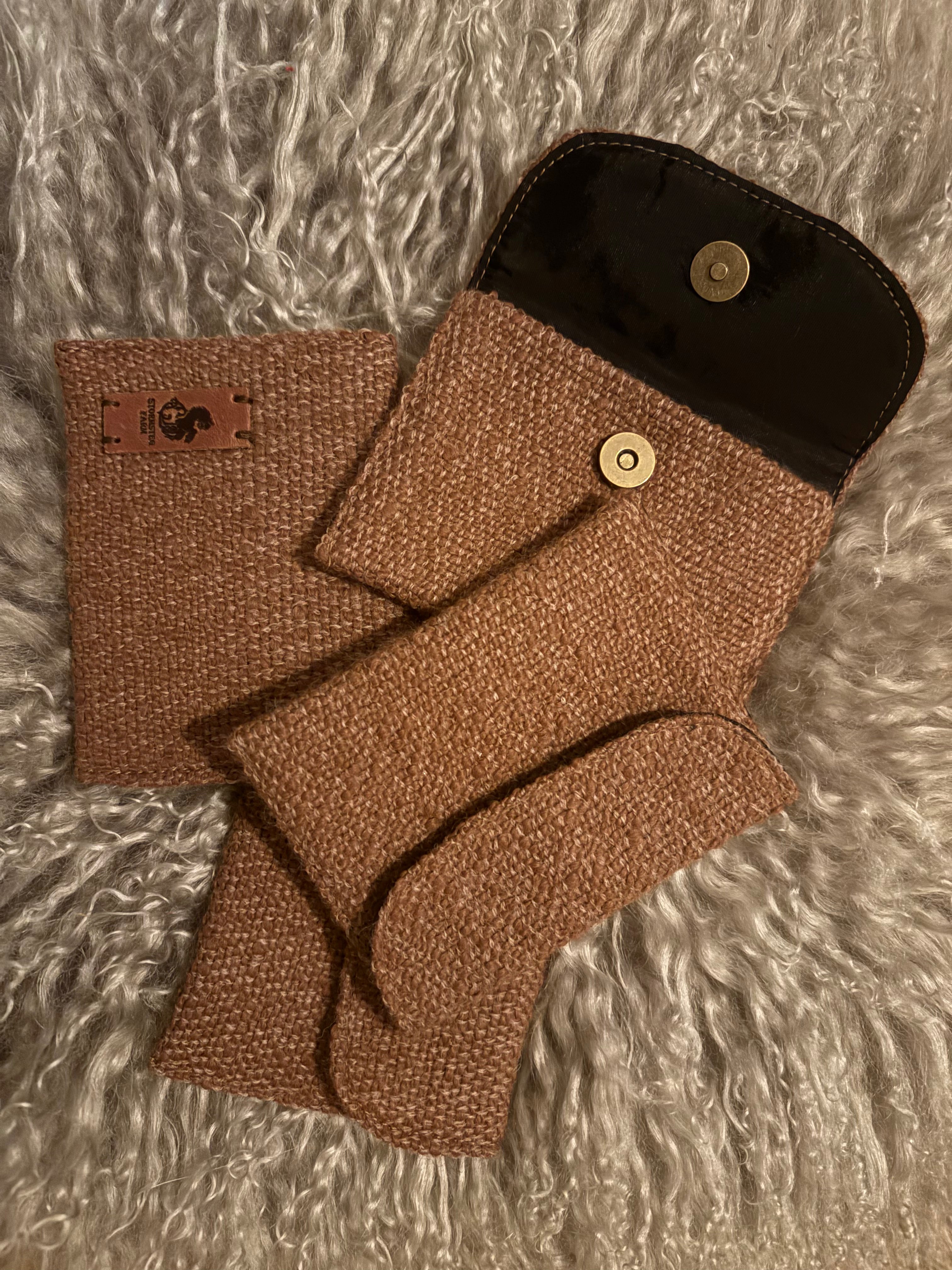 Handloomed Alpaca Fiber Wallet (Small)